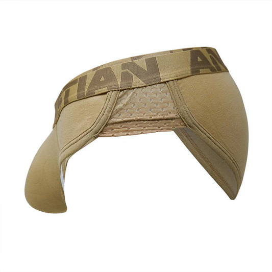 Andrew Christian Retro Brief w/ SHOW-ITĀ® Khaki