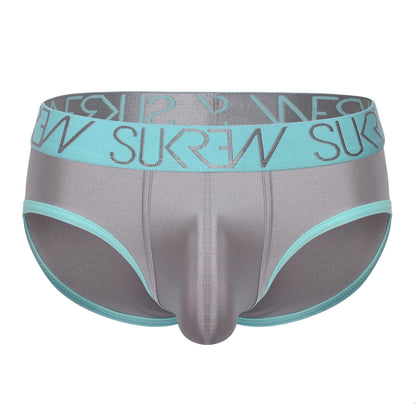 SUKREW Apex Brief Silver Sparkle